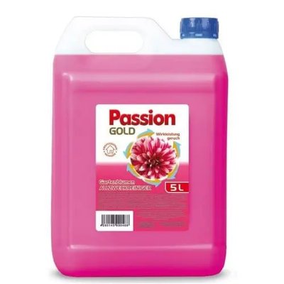 Универсальное чистящее средство всех типов поверхностей Passion Gold Gartenblmen (розовый) 5 л. Patux005 фото