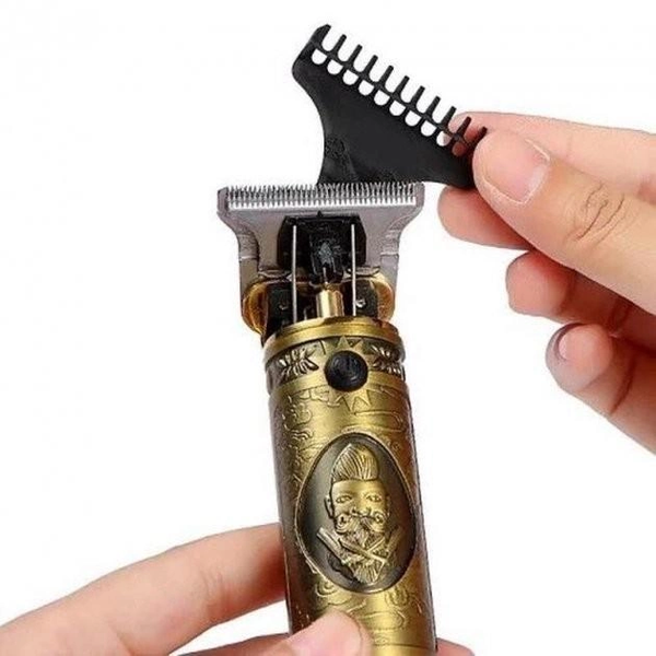 Акумуляторна машинка-триммер для стрижки волосся, бороди, вусів V-08524 фото