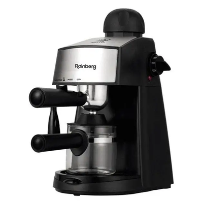 Кофеварка рожковая Espresso Rainberg с капучинатором RB-811124 фото